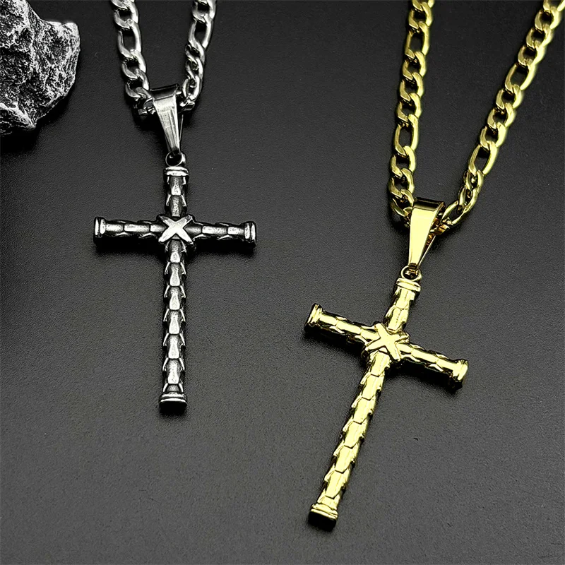 สร้อยคอแบบใหม่ สไตล์เรโทร สำหรับผู้หญิงและผู้ชาย ทำจากสแตนเลสสตีล สีทอง ของขวัญ เครื่องประดับ แฟชั่น เรียบง่าย จี้ สร้อยคอสำหรับวันหยุด