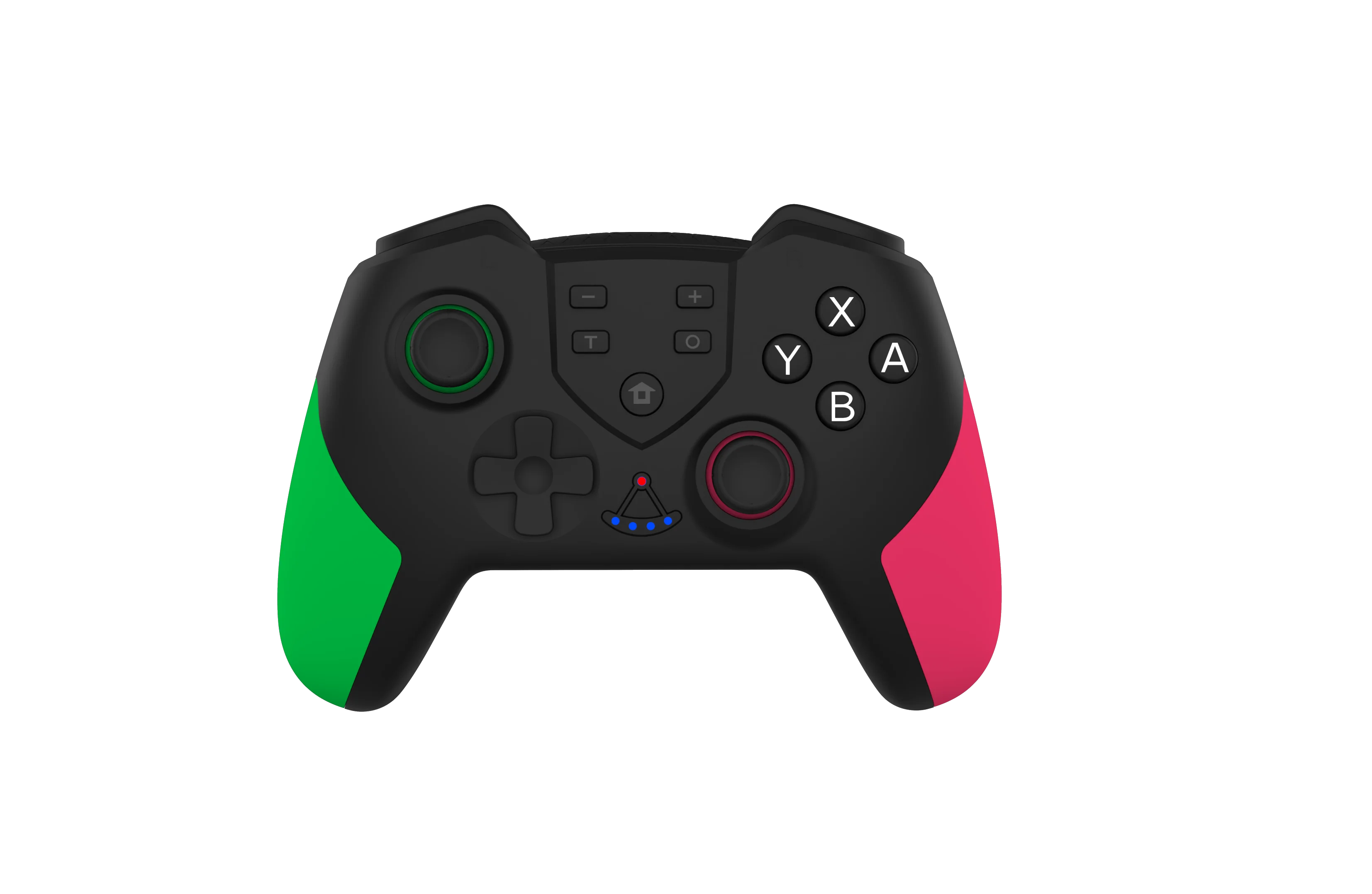 

T23 Switch PRO Wireless Green-Pink Bluetooth Gamepad With Wake Up Switch Gamepad With Vibration Macro Programming Function