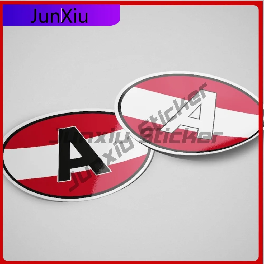

Austria A Sticker Cool Car Bumpers Toilet Unique Door Trim Motocross Scratch Resistant Waterproof Car Styling Vehicle Decor