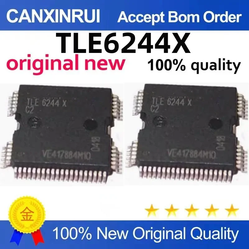 TLE6244X C2 TLE6244X-C2 QFP64 Pcs Car Computer Driver IC The patch can be shot directly