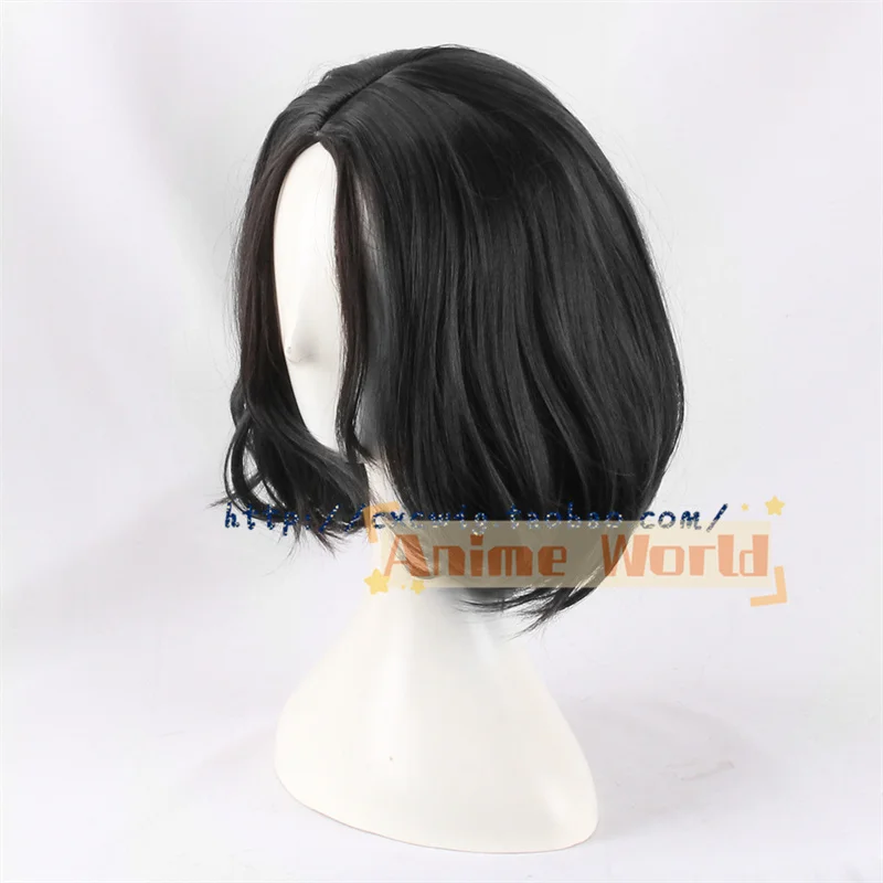 John Wick Cosplay perruque noir perruques courtes avec bonnet de perruque femmes homme quotidien Cosplay fête fibre résistante à la chaleur
