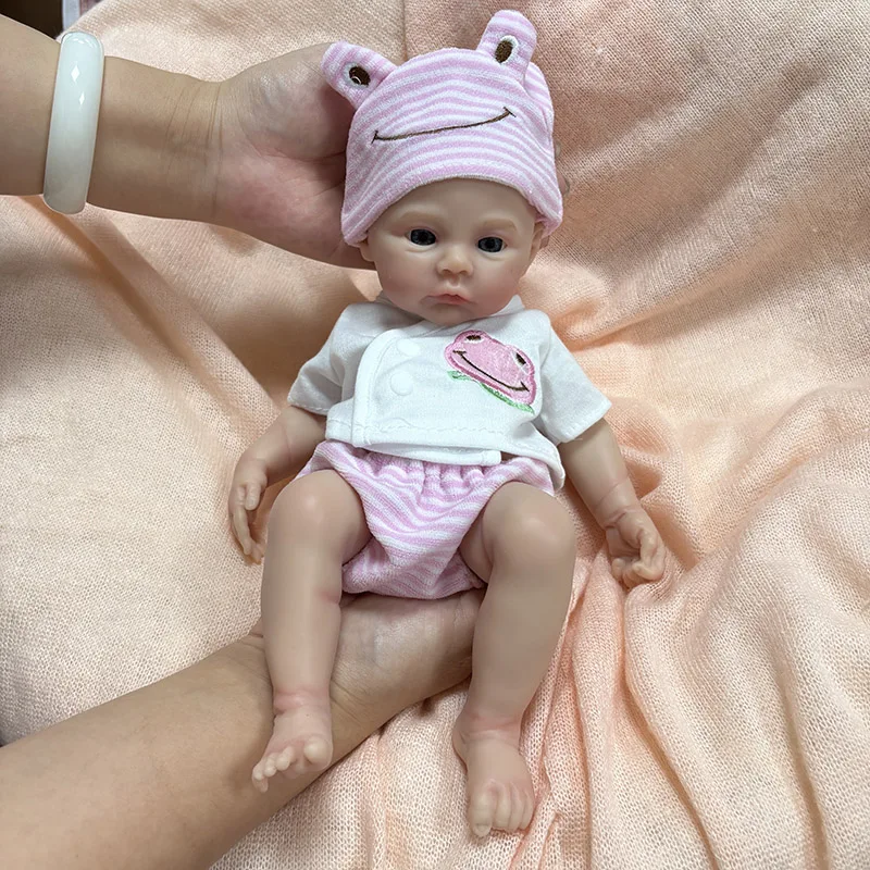 Giocattolo fatto a mano per bambola rinata realistica da 12 pollici, elastico flessibile, in silicone solido, per ragazze, regalo di Natale