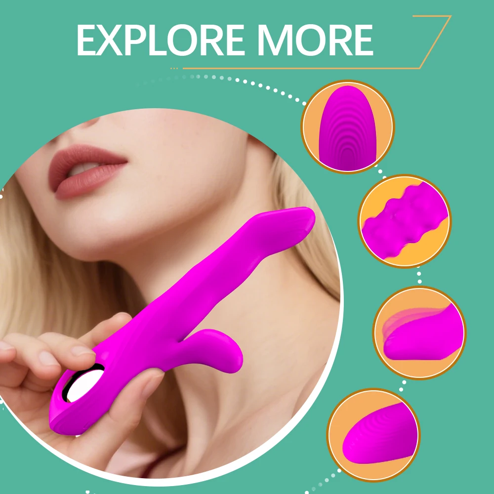 نمط جديد G بقعة هزاز للنساء التجاعيد محفز الاهتزاز المهبل البظر الاستمناء دسار هزاز الكبار الجنس لعب 18 #5