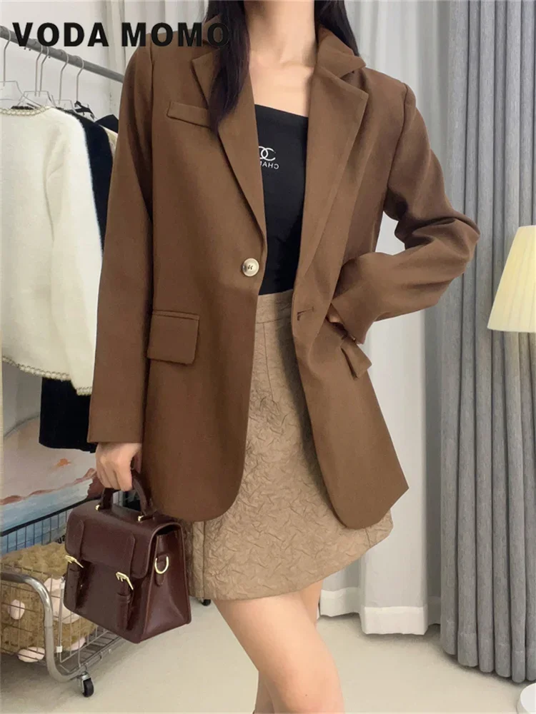 2023 Autumn New Design Commuting Style Suit Jacket Women's New High-Grade Casual Foreign Air Blast Suit Korean Fashion All-match
