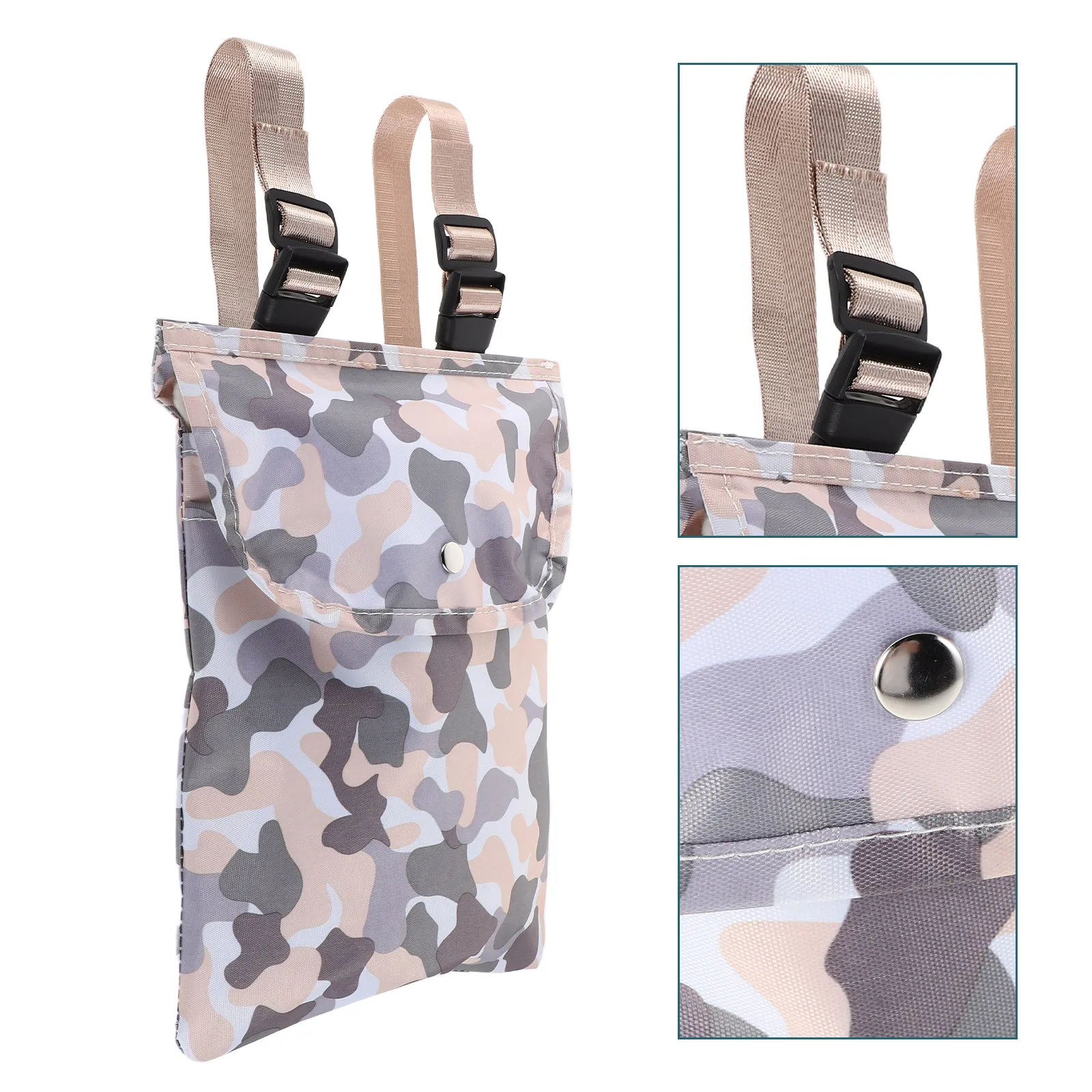 

Electric Scooter Front Bag Large Capacity Waterproof Handlebar Mount Storage Pouch for E-Bike Commuting Leisure Ride Organizer