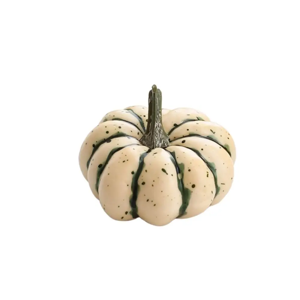 Multicolor Ornament Simulated Foam Pumpkin 3D Durable Artificial Pumpkin DIY Pumpkin Model Halloween Decor