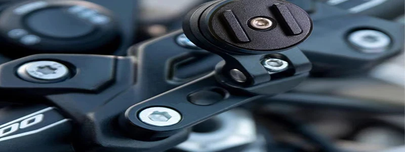 Telefon Halterung für Motorrad Handy IPhone Halter RollerTelefon Ständer Quick Lock Unterstützung Universal Moto Halterung Mit Adapter – Detail 9