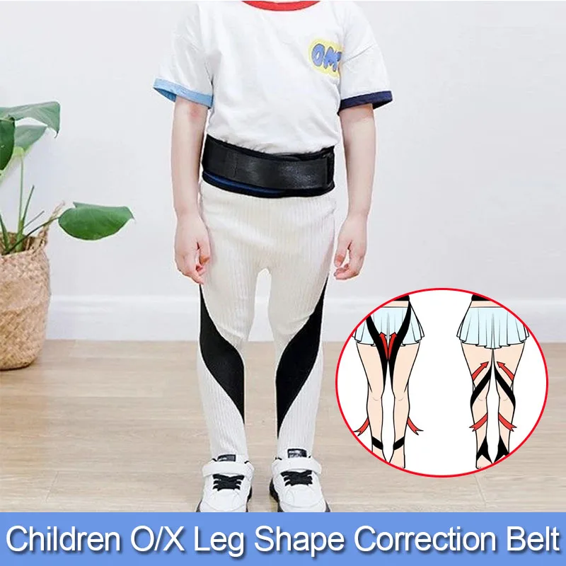 1 Set Children\'s Leg Corrector Baby XO Type Correction Belt Leg Foot Internal Rotation External Rotation Correction Belts