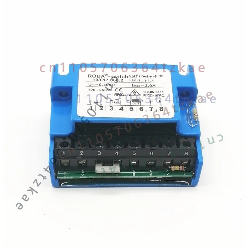 1PCS FOR Mayr 10/017.000.2 ROBA-switch Motor Brake Rectifier 2.0A 100-250V~ 0.05-2sec 10M Brake Rectifier Module