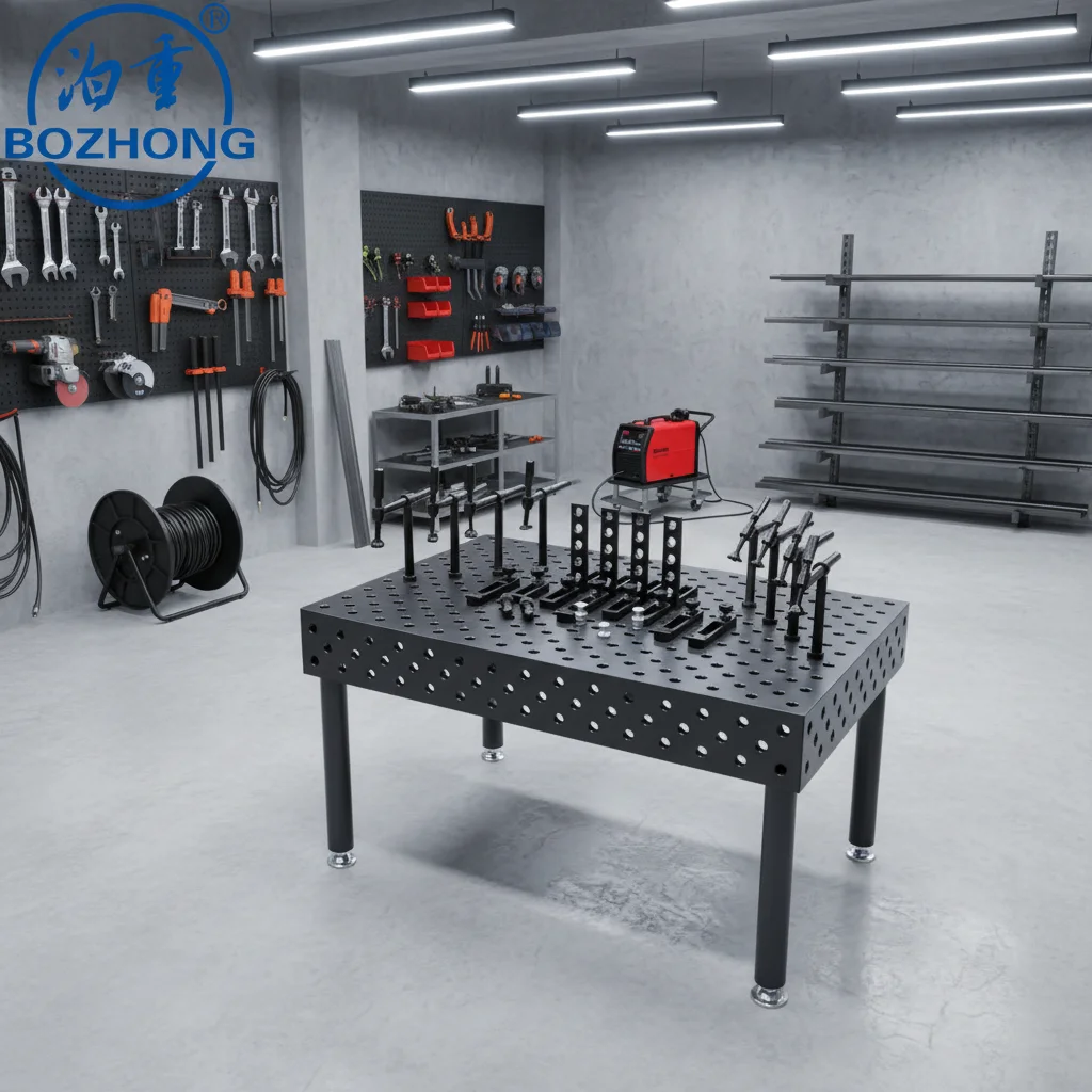 

Сварочный стол 3D с большой рабочей зоной 2400x1200x200 мм, хит продаж