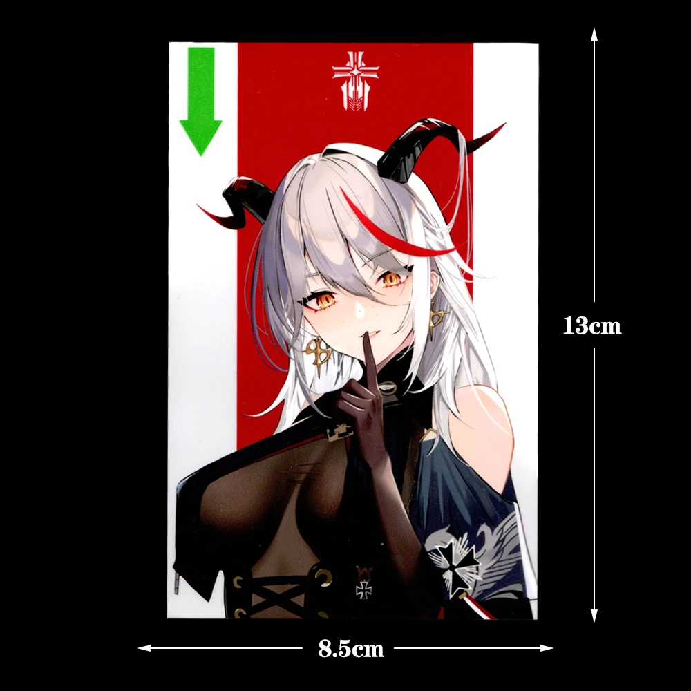 Car Windshield Electrostatic Stickers Japanese Modified JDM Decal for HKS MUGEN Fujiwara Spoon 1Pcs