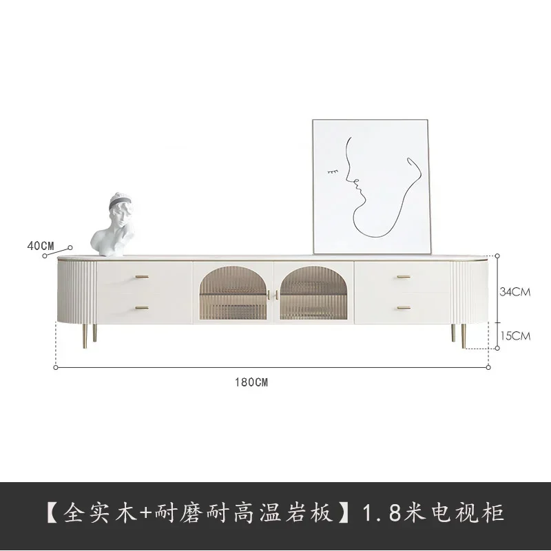 Tv Unit Cabinet White Furniture Salon Set Offer Farmhouse Stand Living Room Aesthetic Full Modern Dining Console Table Suspended