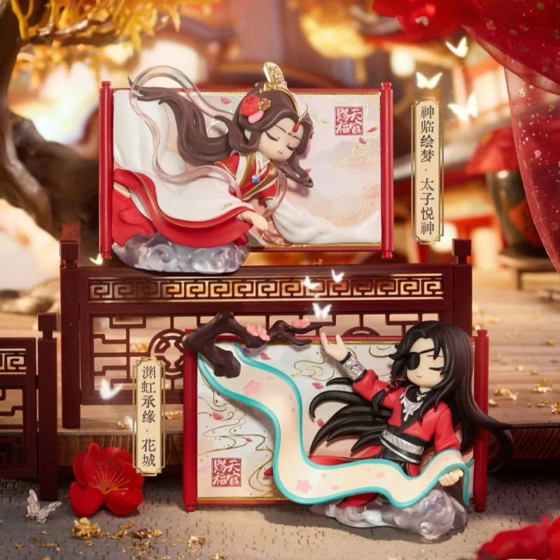 Heaven Official's Blessing Join The Brocade Scroll Series Authentic Blind Box Scroll Decor Anime Merch Hua Cheng Xie Lian Figure view 5