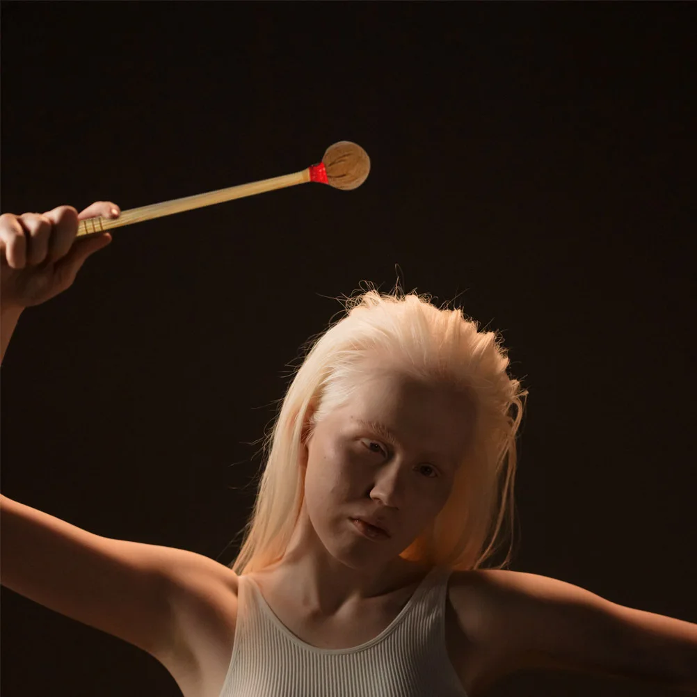 

Bass Drumstick Cotton Cloth Head Maple Handle Drum Mallet Performance Practice Percussion Instrument Part Bass Drumstick