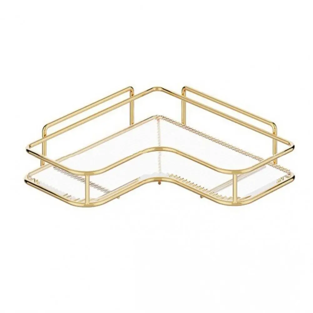 

Long-lasting Bathroom Shelf Storage Rack for Bathroom Durable Space-saving Bathroom Corner Organizer Shelf for Home Kitchen