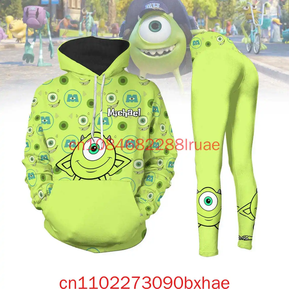 

Новая толстовка с капюшоном Mike Monster University Legging Sully Boo Celia Roz Disney Monster Tee Рубашки Magic Kingdom Толстовка с капюшоном Disneyland Trip