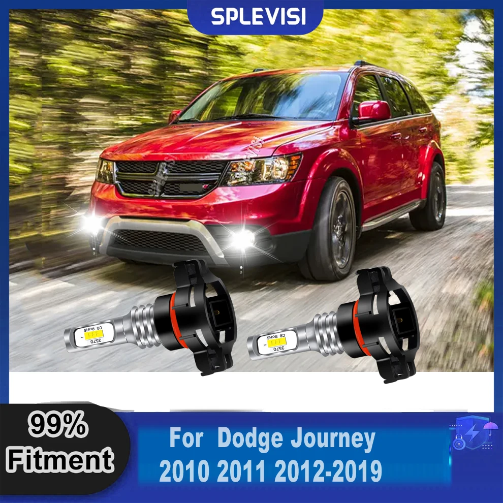 LED Fog Light Bulb H16 5202 a Safer Driving Experience i For Dodge Journey 2010 2011 2012 2013 2014 2015 2016 2017 2018-2019