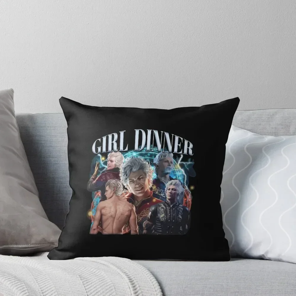 

Astarion Girl Dinner Throw Pillow home decor items pillow cover christmas Anime Pillowcase Cushion pillow
