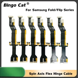 Original Spin Axis Flex Hinge Cable For SM Z Fold 7 6 5 4 3 F9660 Z Flip 7 6 5 4 3 2 Main Board LCD Connector Rotary Shaft Flex