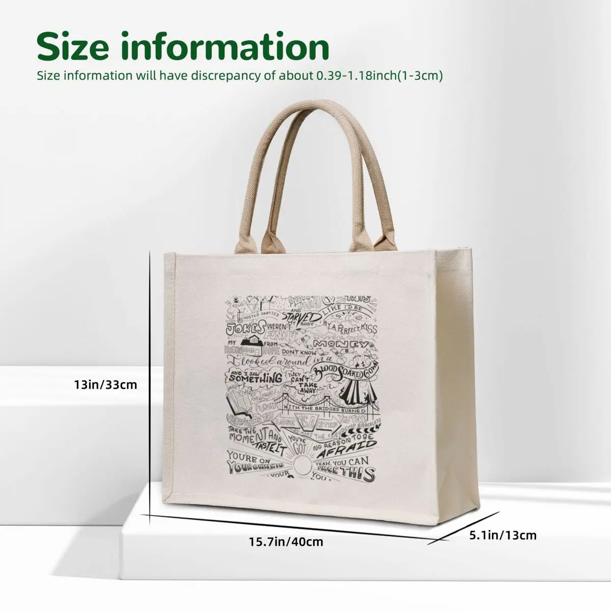 You're On Your Own, Kid Tote Bag supermarket folding bag reusable shopping bags Women's bags Eco bag