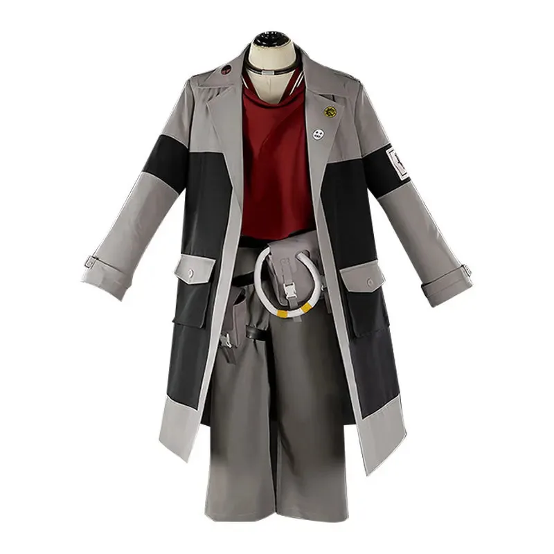 Anime Gachiakuta Enjin Zanka Nijiku Luther Riyo Cosplay Costume Uniform For Women Men Choker Akuta Cleaners Halloween Carnivala;
