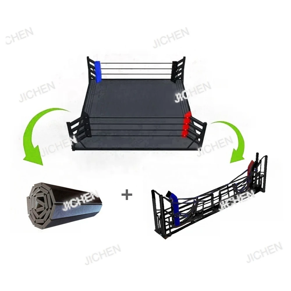 

Индивидуальное профессиональное складное портативное боксерское кольцо, складное напольное боксерское кольцо