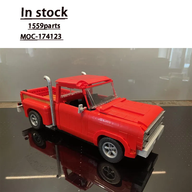 

MOC-174123 Classic New Cargo Truck Building Blocks Model, 1559 Parts, Boys' Children's Birthday and Christmas Toy Gift