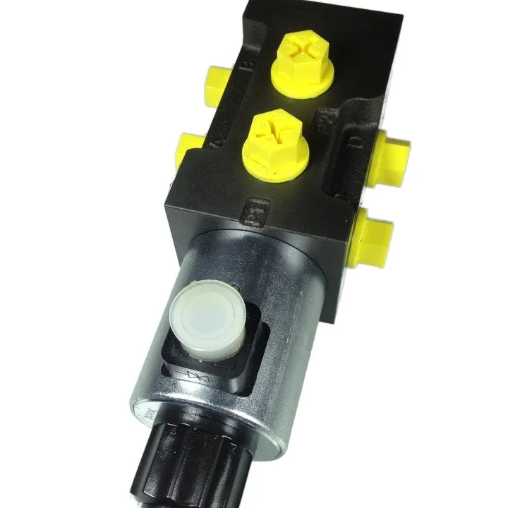 KV-6/2-10-G-24DC-K 2 Position 6 Way Solenoid Directional Valve 120LPM Oil Circuit Selector Valve