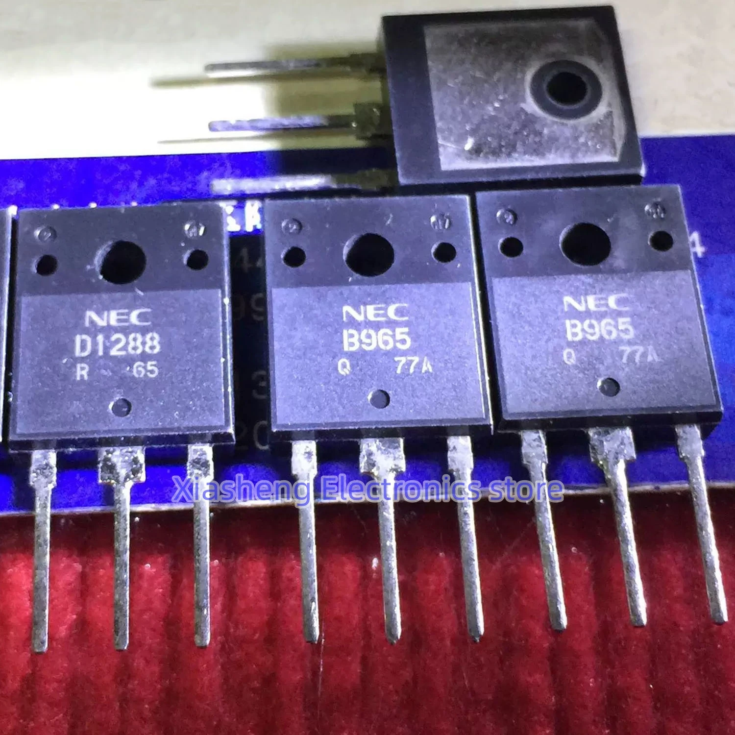 

New Original 5Pairs 2SD1288 D1288 + 2SB965 B965 TO-3P Transistor In Stock Good Quality