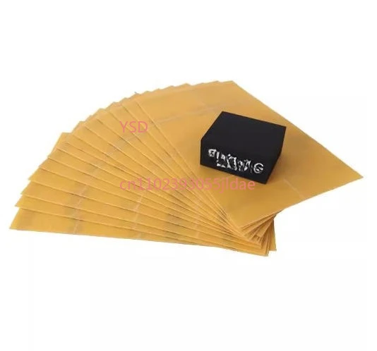 1-Sheet-8-Piece Mahjong Block Square Sandpaper Set Dry Sanding Polishing Kit for Dust And Dirt Removal