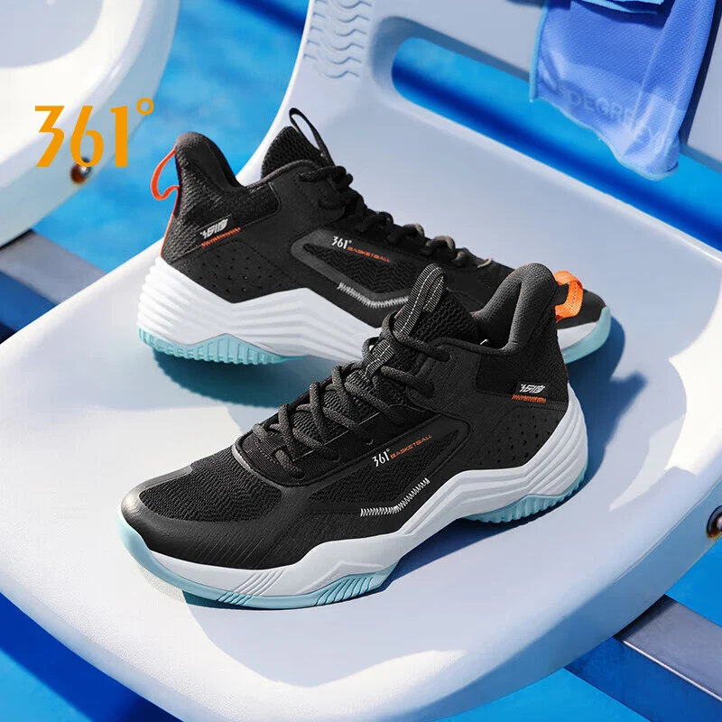 361 Degrees Basketball Shoes Breathable Confortable Sports Shoes Training Athletic Basketball Cushioning Sneakers Men 672421123