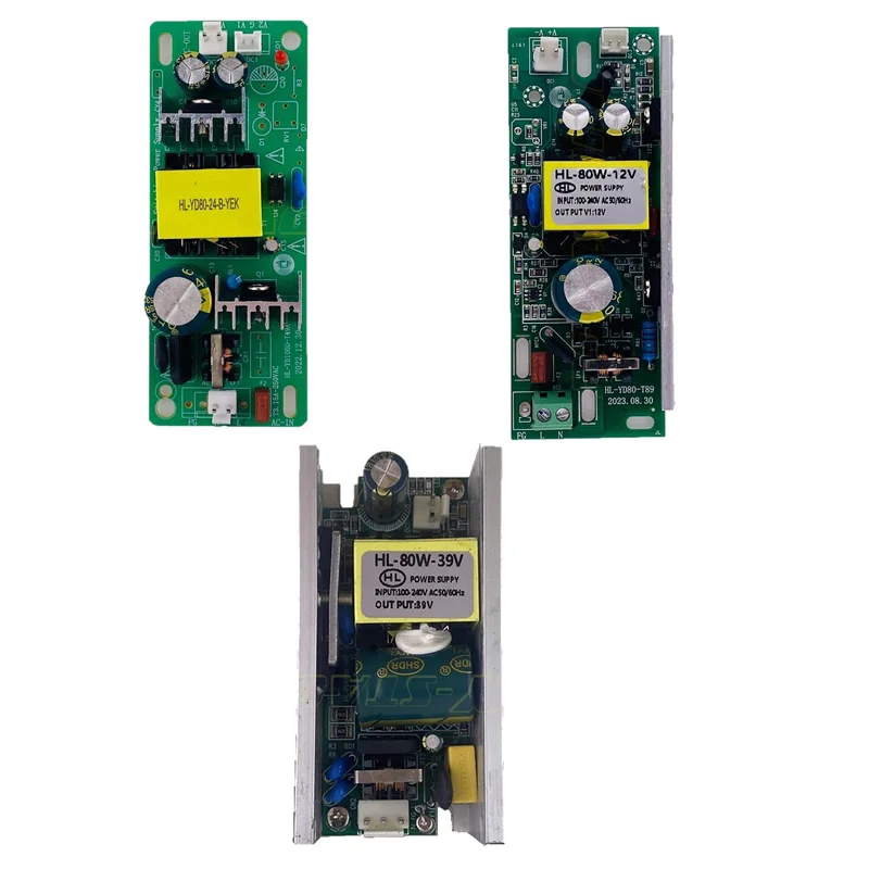 HL-YD80-24-B-Y 80w 24v 12v 39v Power Source Supply Board