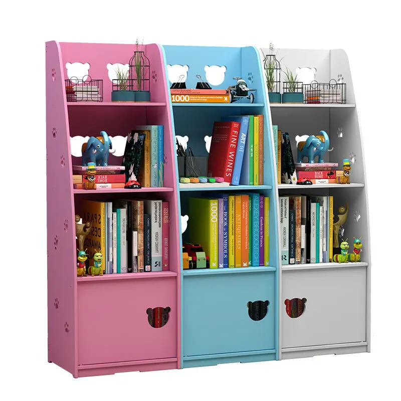 Children's bookshelf Floor-to-ceiling picture book shelf Household simple multi-layer creative bookcase