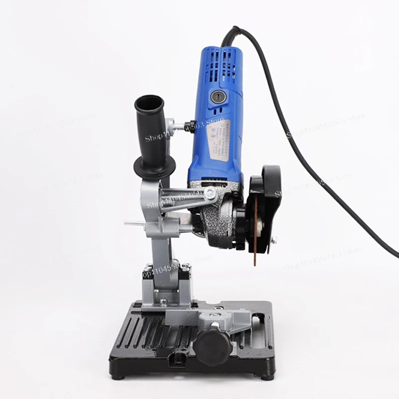 100-125 Winkel Grinder Halter Stehen Grinder Cutter Unterstützung Halterung DIY Schneiden Maschine Gusseisen/Eisen Basis