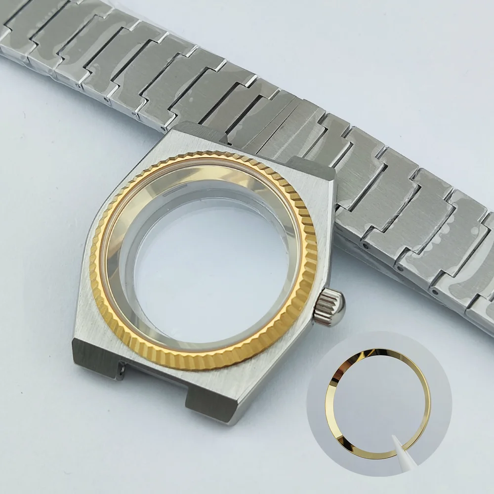 NH35 Case Sapphire Glass Stainless Steel Case Fits 28.5mm Dial Case NH35 Watch Case Set