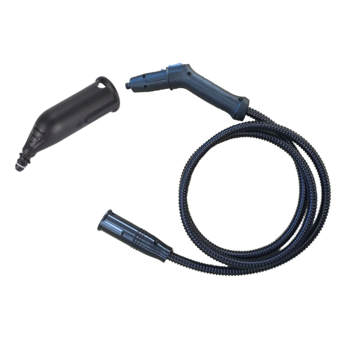 For SC1 Steam Cleaner Accessory Extension Hose and Black Nozzle Part