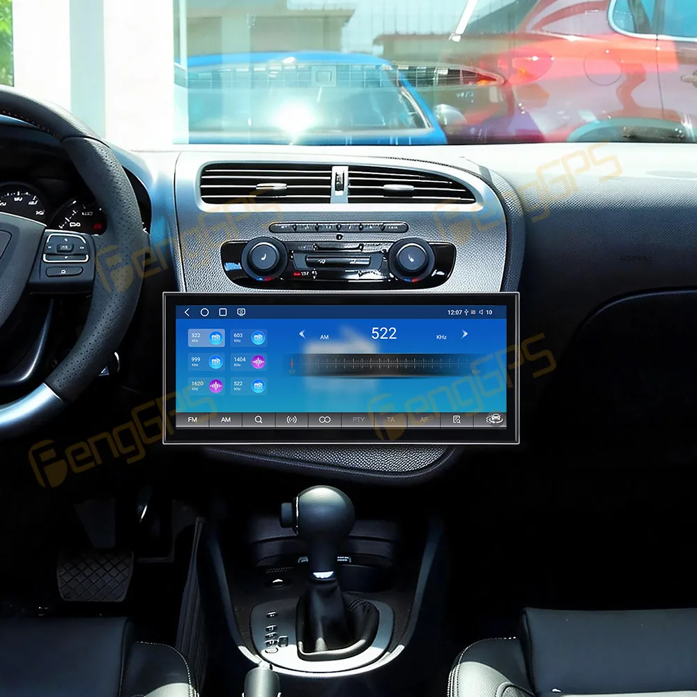 Radio de coche con pantalla táctil para Seat Leon 2005-2012 Android GPS Multimedia Automotriz Auto Radio Receptor Estéreo Unidad Principal
