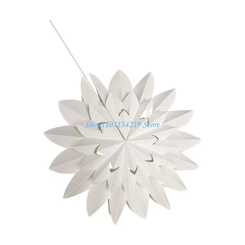 N5KC Simple Lamp Shade Chandelier Light Shades Paper Lamp Shades Hanging Light Covers
