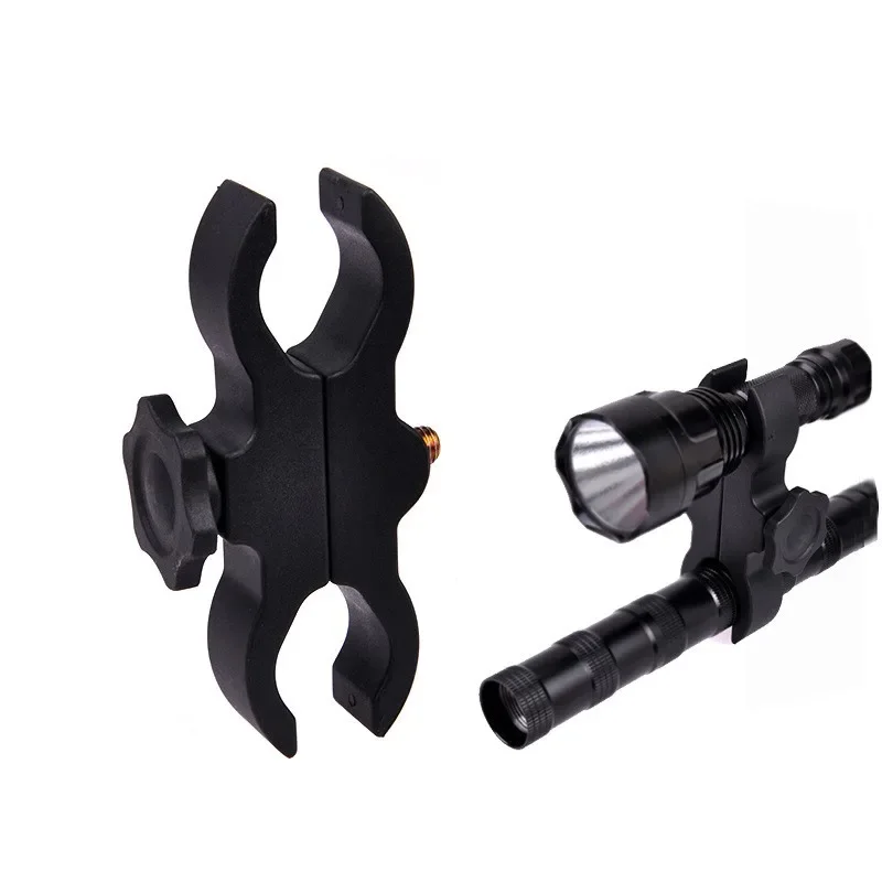 Clip per morsetto per strumenti di montaggio per cannocchiale per canna da fucile per visione notturna IR Torcia elettrica Torcia per telescopio