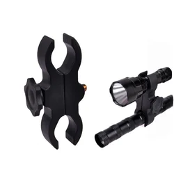 Clip per morsetto per strumenti di montaggio per cannocchiale per canna da fucile per visione notturna IR Torcia elettrica Torcia per telescopio Accessori per pistola da caccia laser