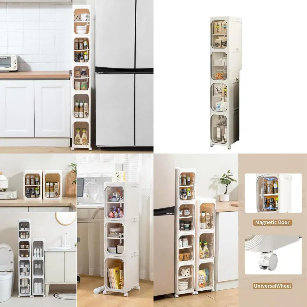 Narrow Bathroom Sto… - image