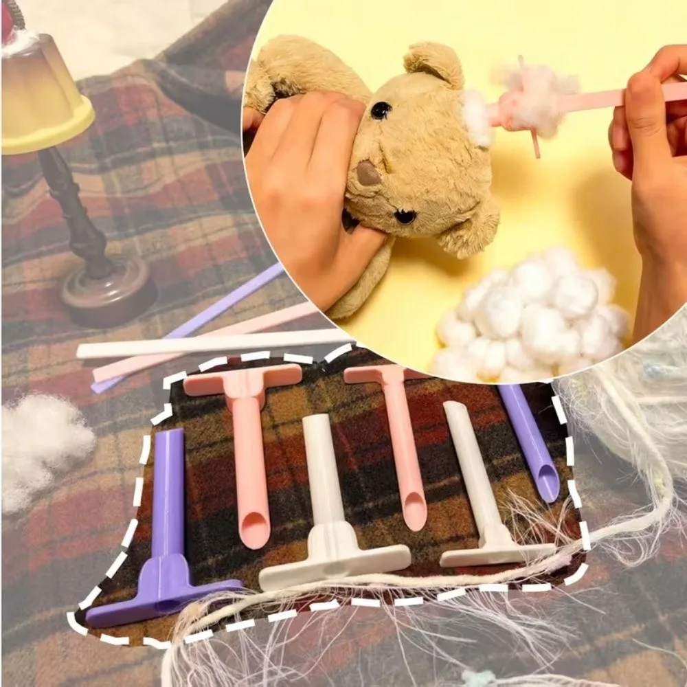 1 Set 3D-Printed 3D-Printed Stuffing Tool Set Portable Handheld DIY Stuffing Kit Ergonomic Complete Stuffing Tool Kit