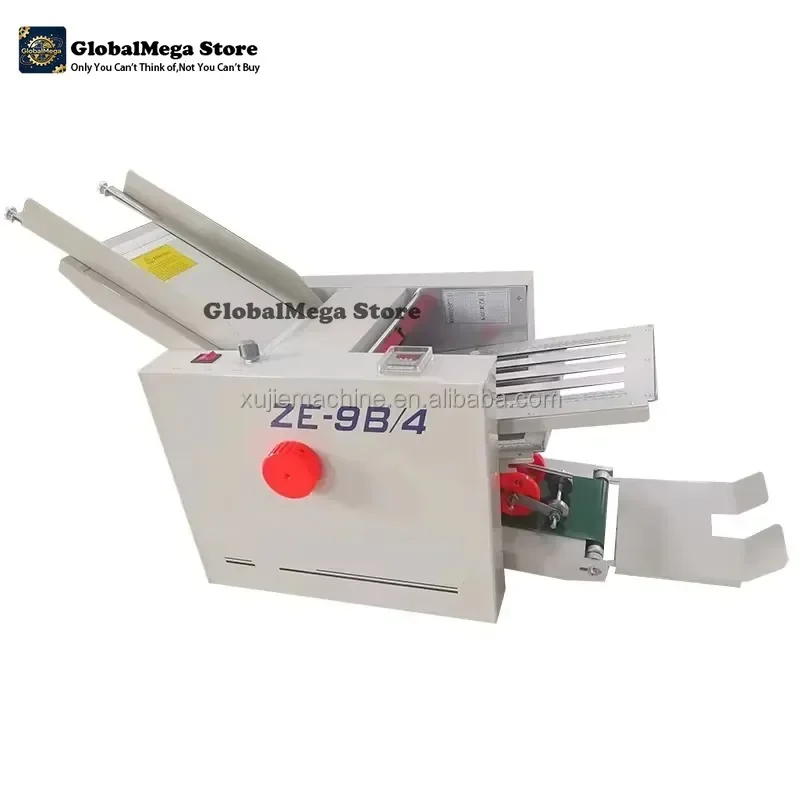 2026 Latest Desktop Paper Folding Machine 4 Folding Bending for A3 A4 A5 Sheets Industrial Manual Fold Paper Creaser with