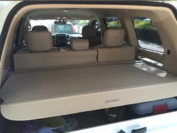 Rear Trunk Cargo Cover For TOYOTA Land Cruiser LC200 200 2008 2009 2010 2011 2012-2017 High Qualit Security Shield accessories a