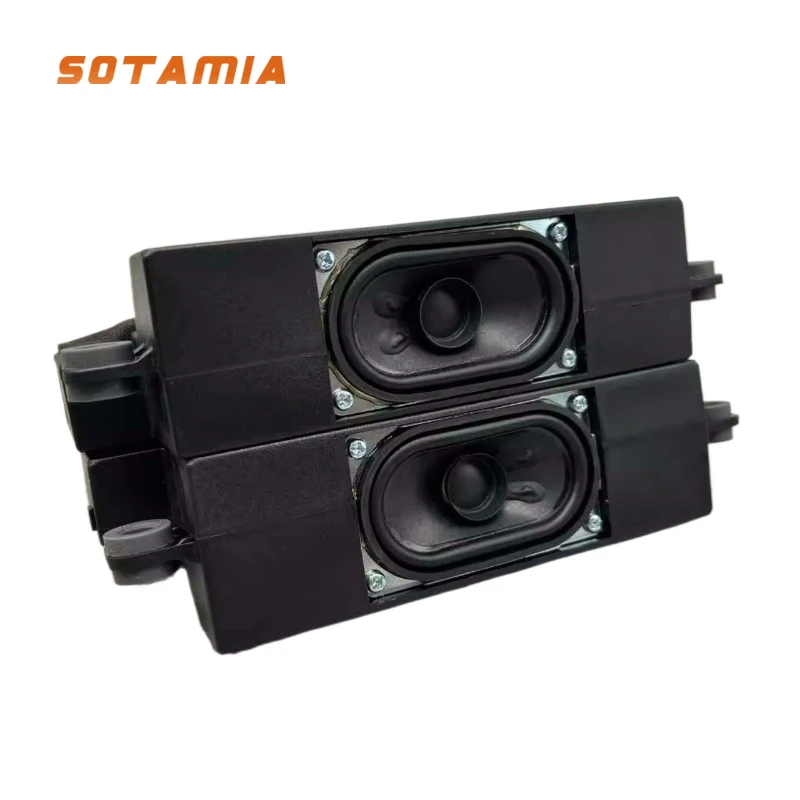 SOTAMIA 2PCS Audiophile Grade Full Range Speaker Speaker 4 Ohm 15 Watt Guided Speaker Runway Type High School Bass