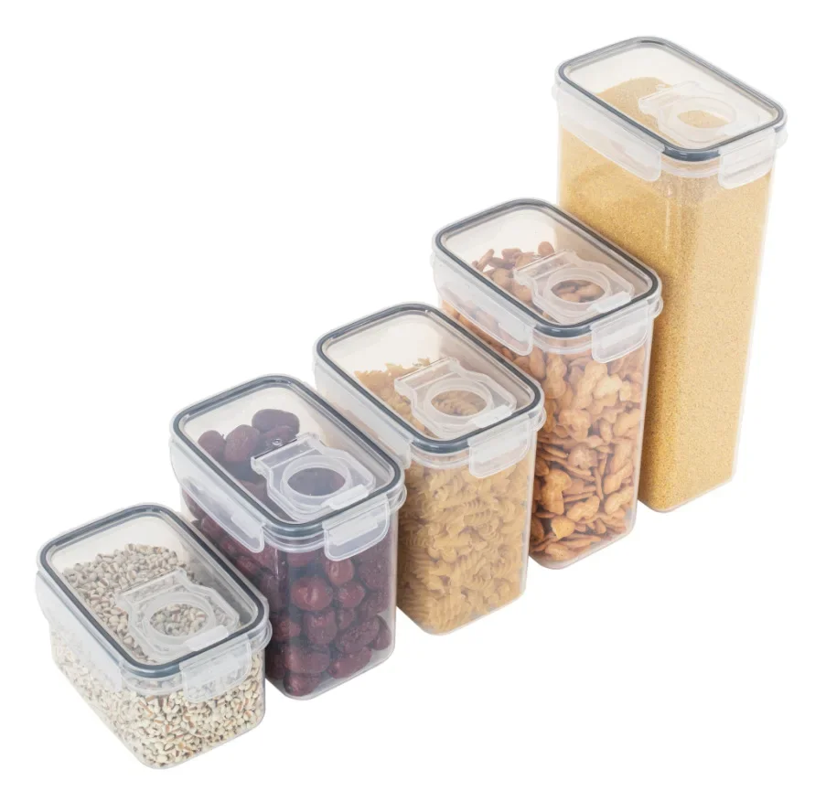 Airtight Food Storage Containers With Lid Pantry Organizer Cereal Dispenser Cereal Containers Food Storage Box Kitchen Organizer