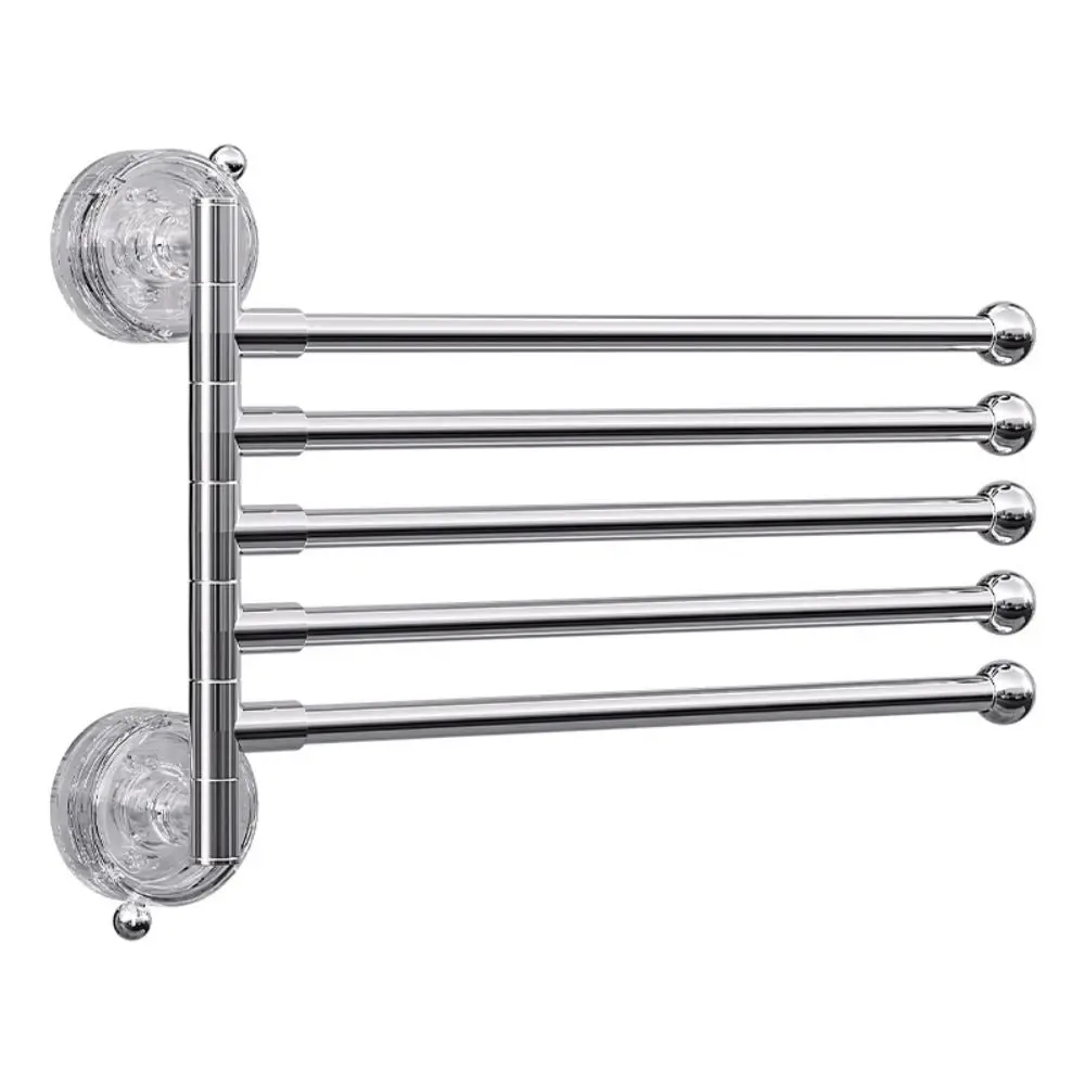 

Новые пластиковые держатели для полотенец на присосках (3/4/5 секций), 180 мм ° Вращающаяся складная вешалка для одежды