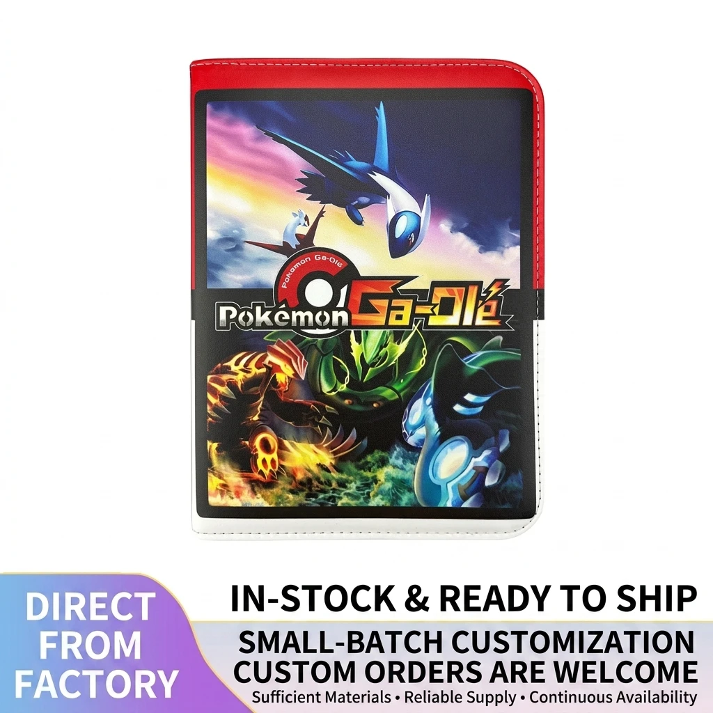 Bandai Pokemon 4or9Pocket Card Album Binder Pokemon Verzamelmap 400or900 apacity Trading Card Storage Book Collectible Gift view 2