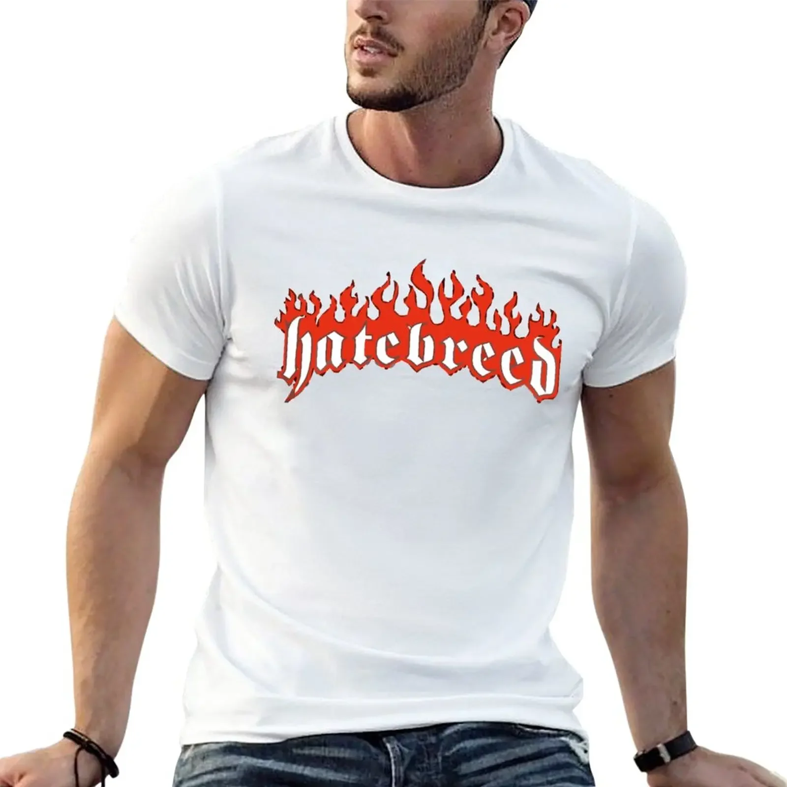 

New HATEBREED T-Shirt Short t-shirt kawaii clothes slim fit t shirts for men