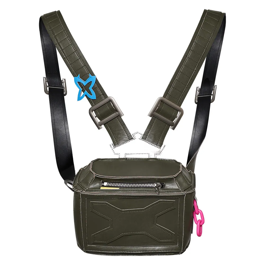 Game Fantasy Valorant Gekko Clove Cosplay Backpack Men Women School Shoulder Bag Adult Crossbody Bags Unisex Messenger Bag Gifts